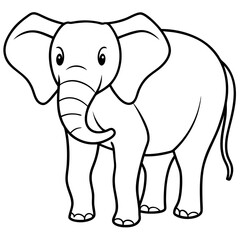 elephant cartoon illustration