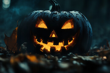 Fototapeta premium halloween jack o lantern