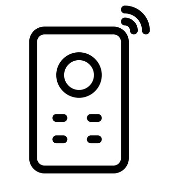recommend clip art: Remote Control Icon – Outline Style.