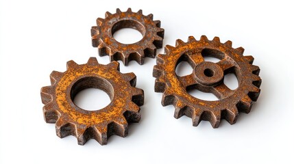 Rusted Gears - AI Generated
