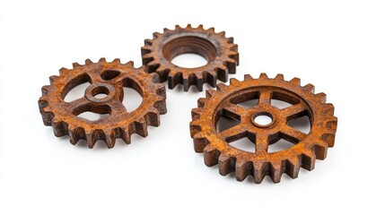 Rusted Gears - AI Generated
