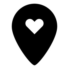 Love Location Icon