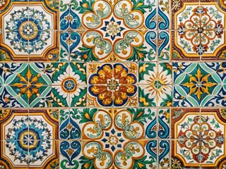 Elegant vintage pattern tiles showcase intricate designs, adding a timeless aesthetic to any home decor, perfect for enhancing spaces with classic charm and sophistication.