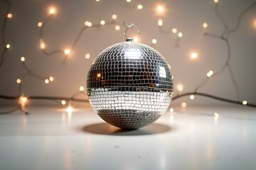 Fototapeta premium Disco Ball Party Light Dancing Lamp DJ