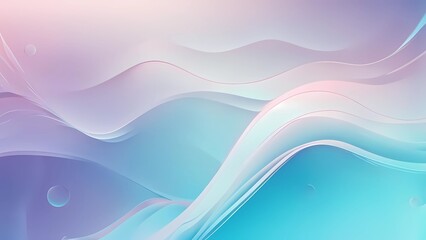 Obraz premium Futuristic Gradient Background Design in Ice Blue