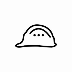 safety helmet icon sign vector