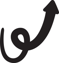 Doodle Arrow Illustration
