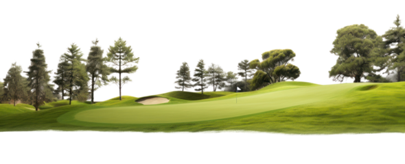 PNG Golf course nature landscape outdoors.