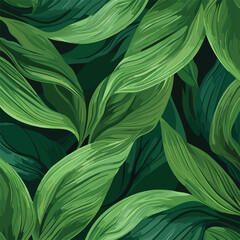 leaves of Spathiphyllum cannifolium, abstract green texture