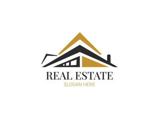 Real Estate Logo Isolated. Vector Illustration