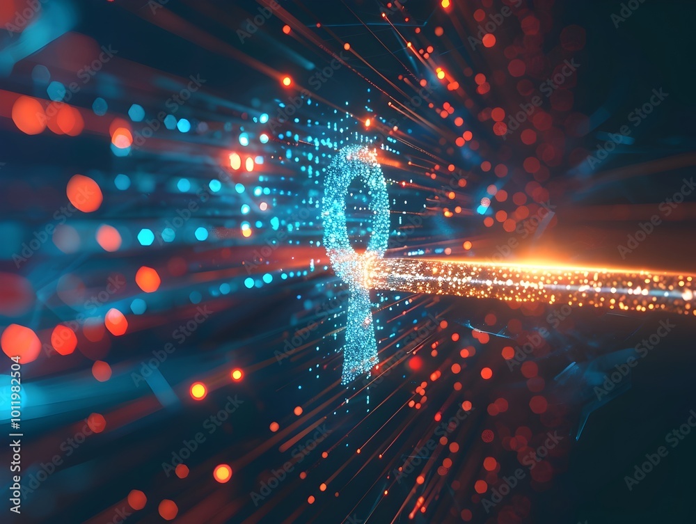 Poster real time of unbreakable quantum encryption keys for sensitive data security across the quantum inte