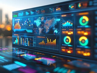 Real Time Digital Dashboard Monitoring Smart Home Energy Usage Solar Power and Battery Storage