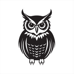 owl on white background,owl, bird, cartoon, animal, illustration, vector, cute, character, nature, art, design, drawing, wing, halloween, beak, feather, eyes, branch, fun, funny, wise, wild, icon,