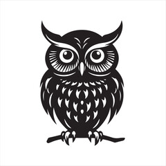 owl on white background,owl, bird, cartoon, animal, illustration, vector, cute, character, nature, art, design, drawing, wing, halloween, beak, feather, eyes, branch, fun, funny, wise, wild, icon,