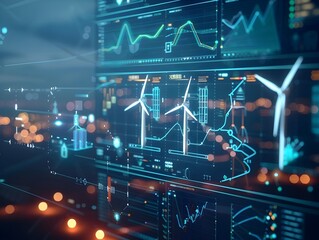 Smart Grid Interface Visualizing Real Time Renewable Energy Impact on Power Network