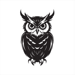 owl on white background,owl, bird, cartoon, animal, illustration, vector, cute, character, nature, art, design, drawing, wing, halloween, beak, feather, eyes, branch, fun, funny, wise, wild, icon,