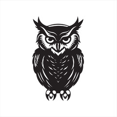owl on white background,owl, bird, cartoon, animal, illustration, vector, cute, character, nature, art, design, drawing, wing, halloween, beak, feather, eyes, branch, fun, funny, wise, wild, icon,