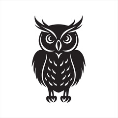 owl on white background,owl, bird, cartoon, animal, illustration, vector, cute, character, nature, art, design, drawing, wing, halloween, beak, feather, eyes, branch, fun, funny, wise, wild, icon,