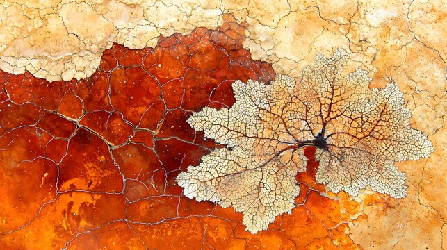 Time-Worn Patina: A close-up of an ancient terracotta brick wall, its surface etched by decades of weathering. The reddish-brown hue has mellowed into a warm, earthy patina, revealing the passage 