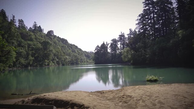 Beautiful Small Khaptad Lake in the middle of the Jungle, Khaptad National Park, Farwest Nepal