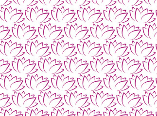 Seamless pattern background with red cherry. Berries wallpaper vector illustration