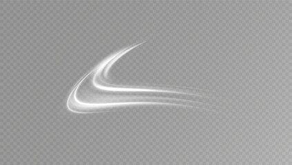 Texture of cold winter wind. Festive vector blizzard.Wind effect.Speed.	