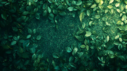 Green Leaves Background Image