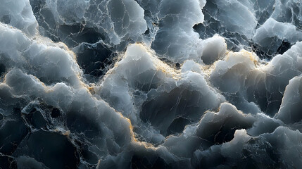 Abstract Background with Grey and White Swirling Patterns