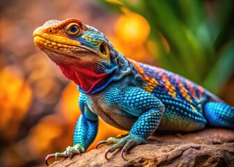Fototapeta premium Colorful Poisonous Lizards Found in the United States Showcasing Nature's Unique Adaptations Today
