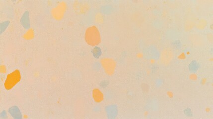 Soft pastel colors blend harmoniously on a gentle pink surface evoking tranquility