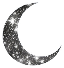 PNG Crescent icon astronomy crescent nature.