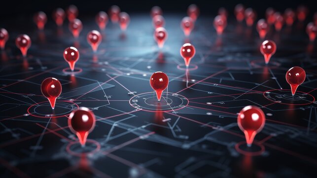 Exploring digital gps mapping  enhancing navigation with pin route path features