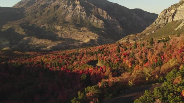 Utah Fall Drone Scape
