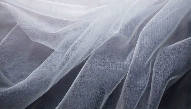 Light gray tule texture, background