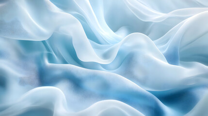 Obraz premium Abstract Blue Fabric Background Illustration