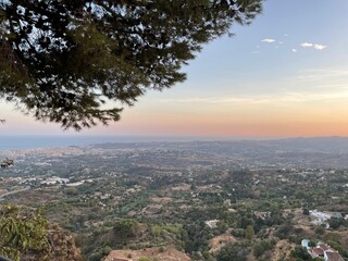 Fototapeta premium Spanish sunset