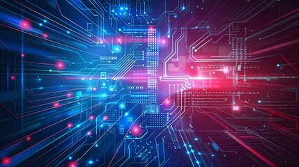 Abstract technology communication concept background