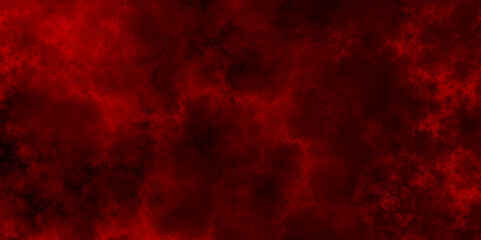 Red smoke in dark background. Bloody red grunge texture scratched background. Scarlet red thunder texture in a dark background. Red powder explosion cloud texture on black.  © Faiyaz
