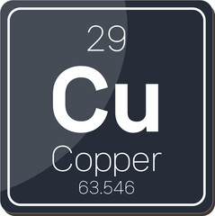 중금속 원소기호 원자 주기율표 아이콘 일러스트 벡터 이미지