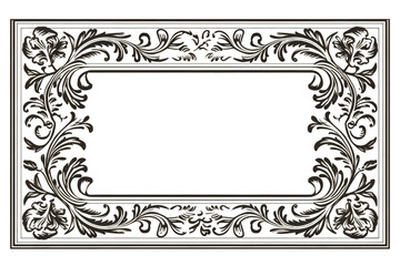 PNG Woodcut ornament frame graphic backgrounds graphics pattern.