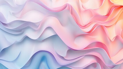 Fototapeta premium Tranquil Pastel Gradient Serene and Minimalist Stock Image for Relaxing Designs