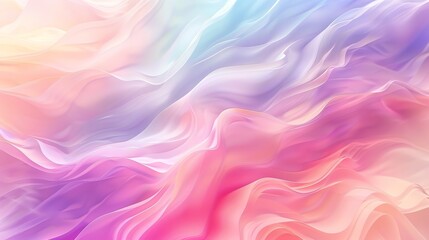 Vibrant Pastel Dreams Abstract Gradient Background with Soft Transitions