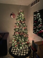 christmas tree and gifts