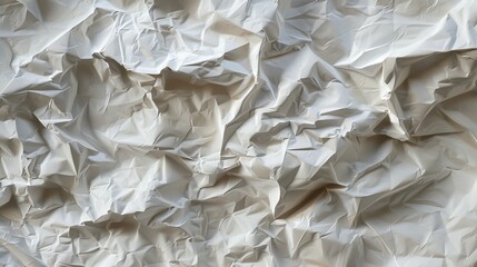 Obraz premium Textured Elegance Macro Shot of Crumpled Paper with Intricate Details and Rich Textures Abstract Background for Design Projects and Creative Concepts