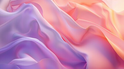 Fototapeta premium Serene Pastel Ombre CloseUp Gradient of Subtle Color Transitions