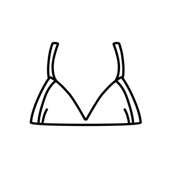 recommend clip art: outline of women's panties
