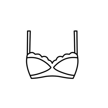 recommend clip art: outline of women's panties