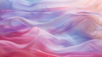 Obraz premium Soft and Serene Pastel Gradient Closeup Capturing Tranquil Transitions and Seamless Color Blends