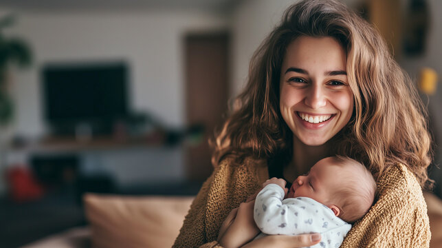 Une maman heureuse