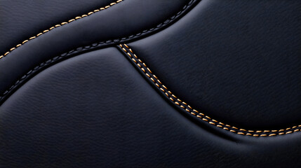 Leather Texture Background of Car Seat | Luxurious and Durable Automotive Upholstery Design